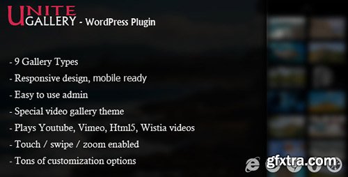 CodeCanyon - Unite Gallery v1.6.7 b1 - Wordpress Plugin - 10458750