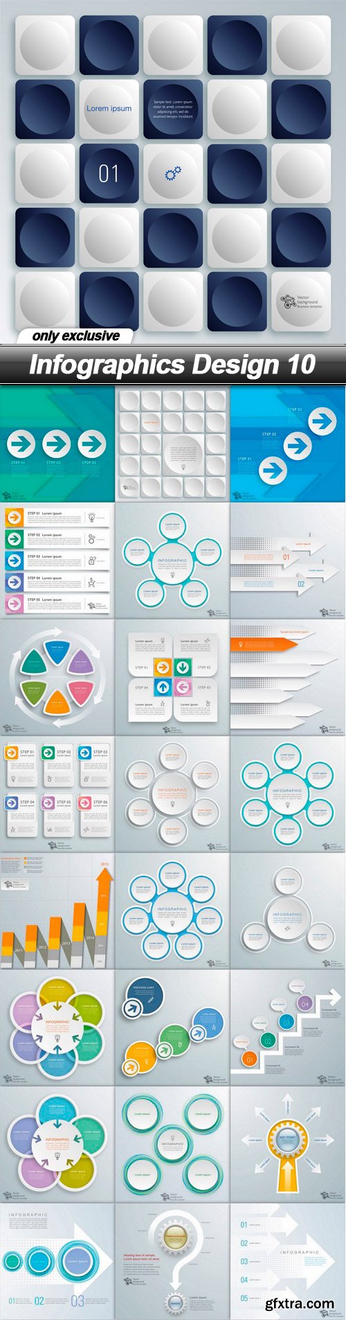 Infographics Design 10 - 25 EPS