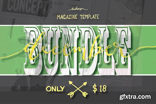 Creativemarket Magazine Template Bundle 8 in 1 476078