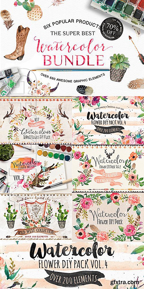 CM - Watercolor Bundle 475812