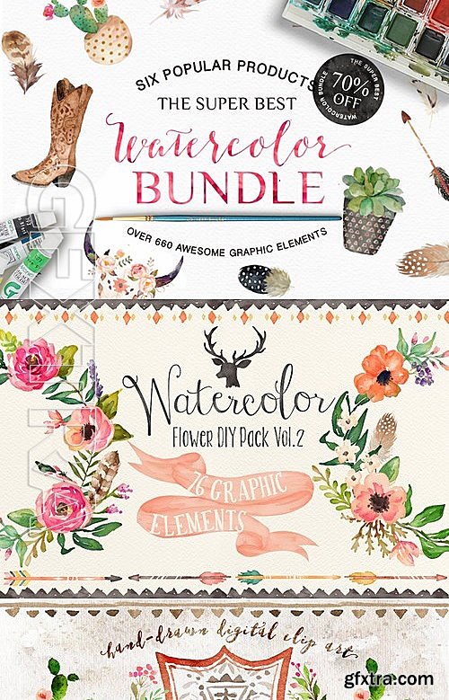 CM - Watercolor Bundle 475812