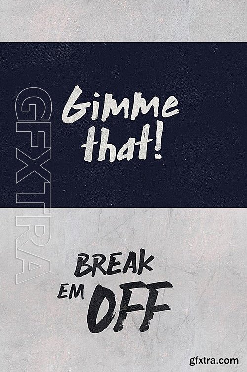 CM - Extra Mile Font 476045