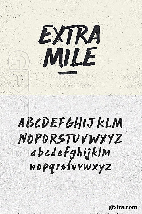 CM - Extra Mile Font 476045