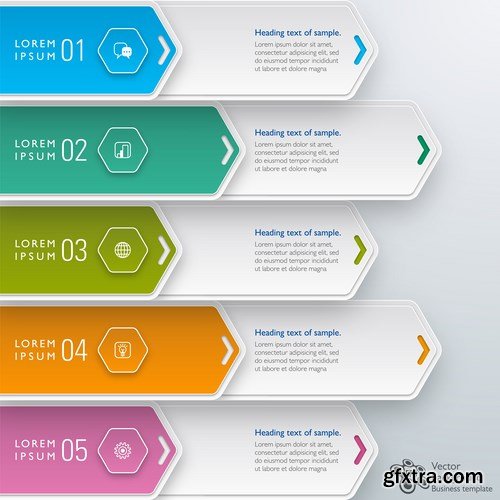 Infographics Design 12 - 25 EPS