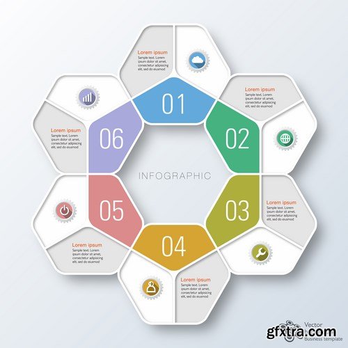 Infographics Design 12 - 25 EPS