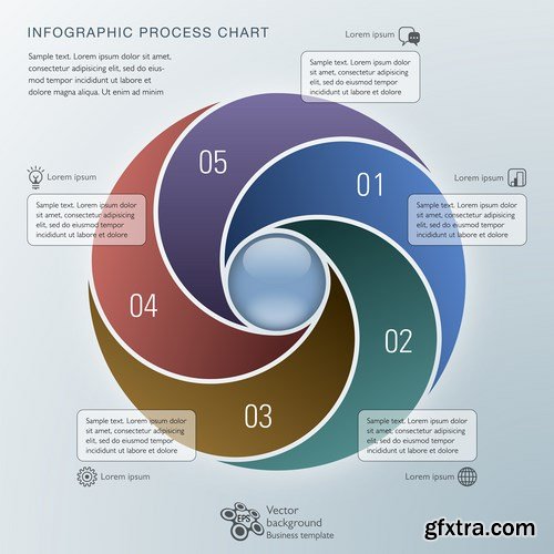 Infographics Design 12 - 25 EPS