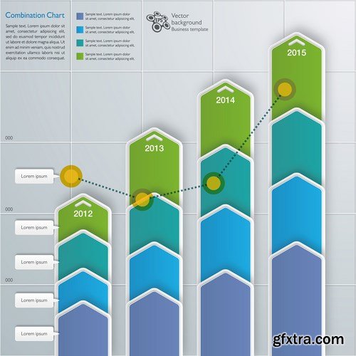 Infographics Design 12 - 25 EPS