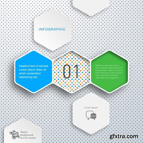 Infographics Design 12 - 25 EPS