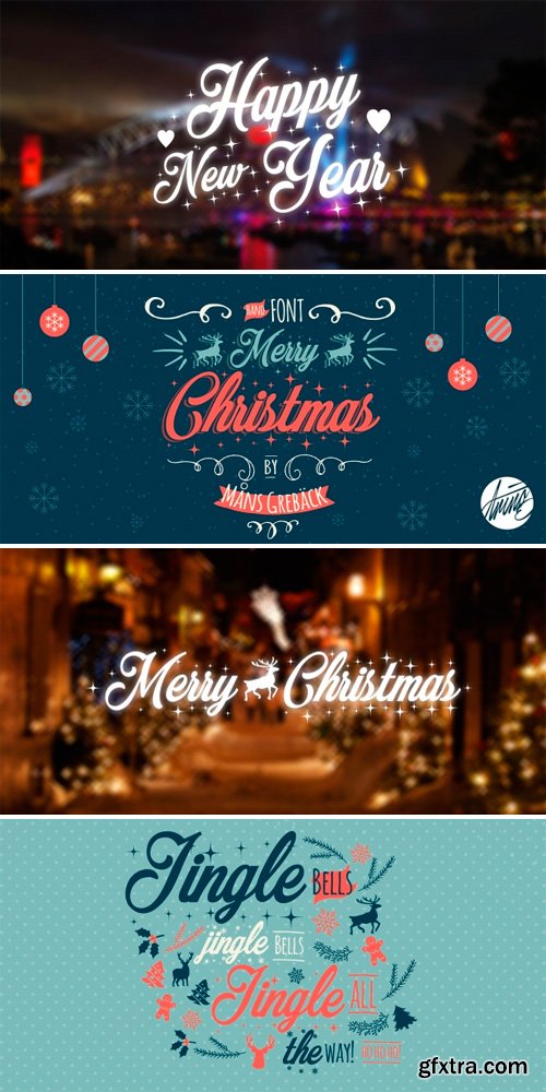 Merry Christmas Font Family