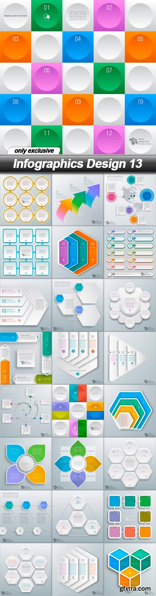 Infographics Design 13 - 25 EPS