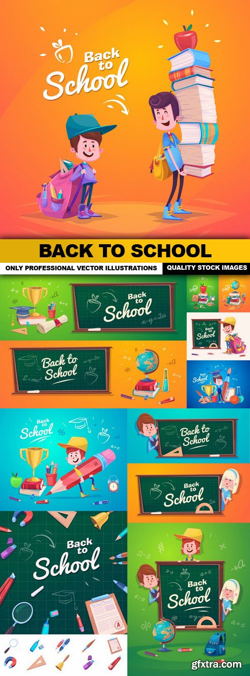 Back To School - 10 Vector