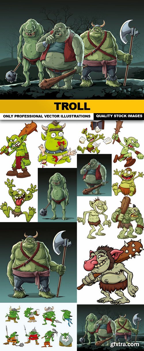 Troll - 14 Vector