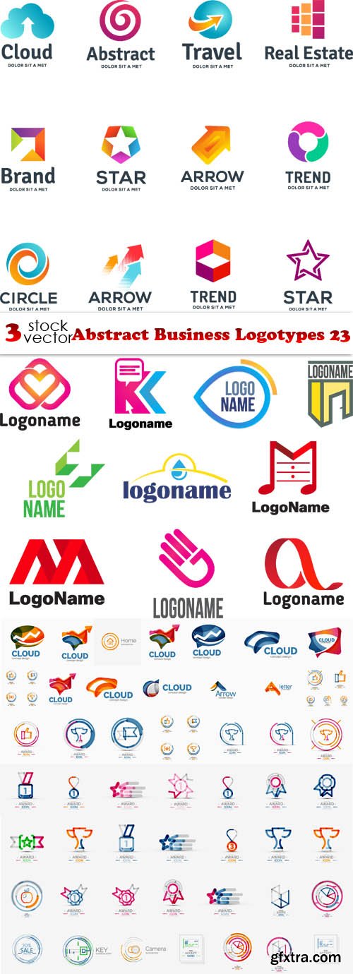 Vectors - Abstract Business Logotypes 23