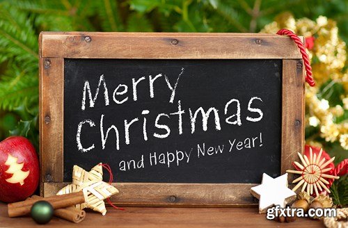 Merry Christmas and New Year 12, - 25xUHQ JPEG