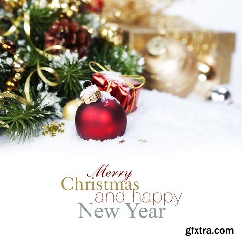 Merry Christmas and New Year 12, - 25xUHQ JPEG