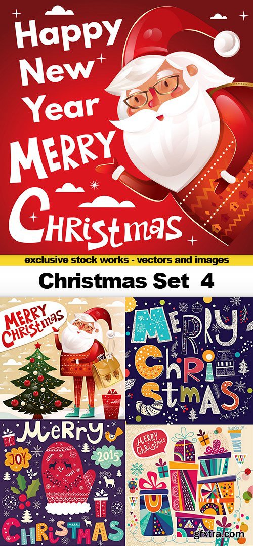 Christmas Set 4 - 12xEPS