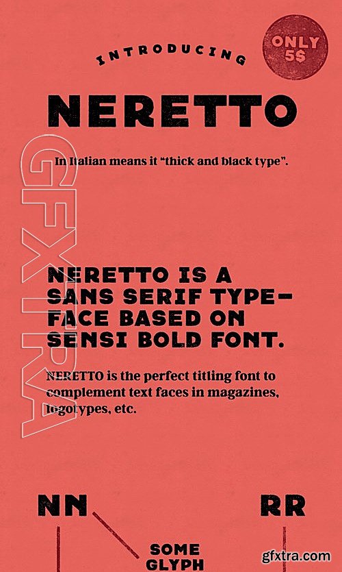 CM - Neretto Sans Font 477053