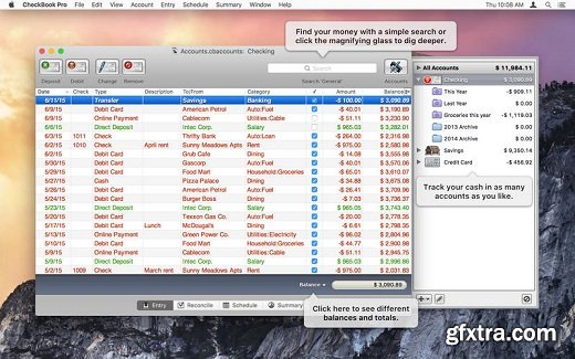 CheckBook Pro 2.5.8 (Mac OS X)