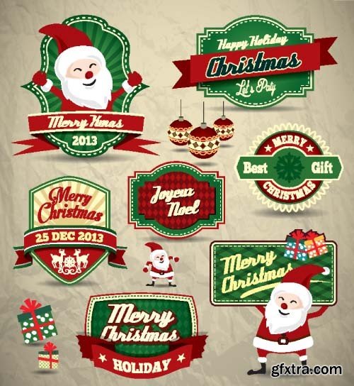 Christmas labels 2