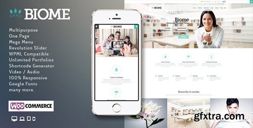 ThemeForest - Biome v1.5 - Multipurpose One Page WordPress Theme - 7720965