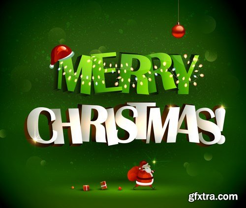 Merry Christmas and New Year 14 - 25xEPS