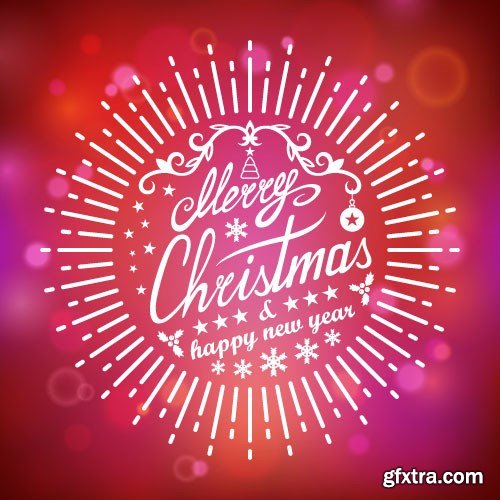 Merry Christmas and New Year 16 - 25xEPS