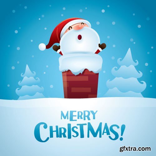 Merry Christmas and New Year 17 - 15xEPS