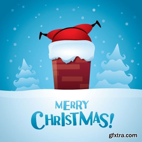 Merry Christmas and New Year 17 - 15xEPS