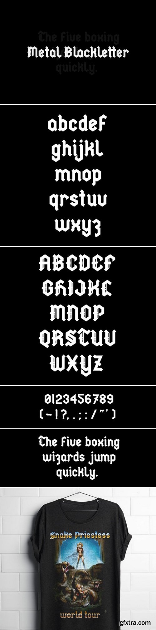 Metal Blackletter – Font