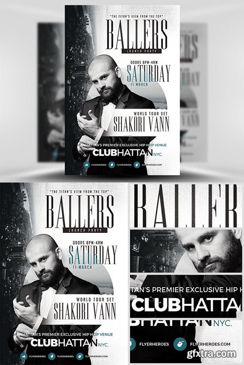 Ballers Flyer Template