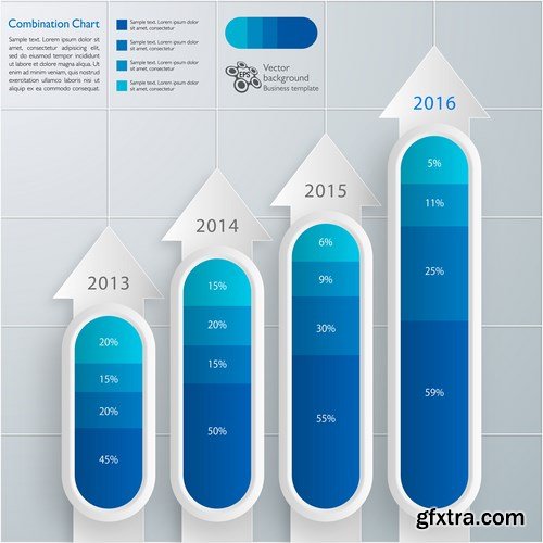 Infographics Design 18 - 25 EPS