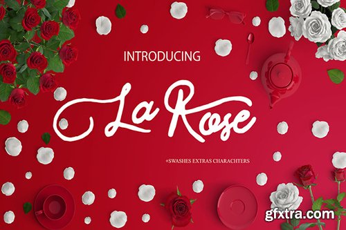 Creativemarket La Rose FONT 476991