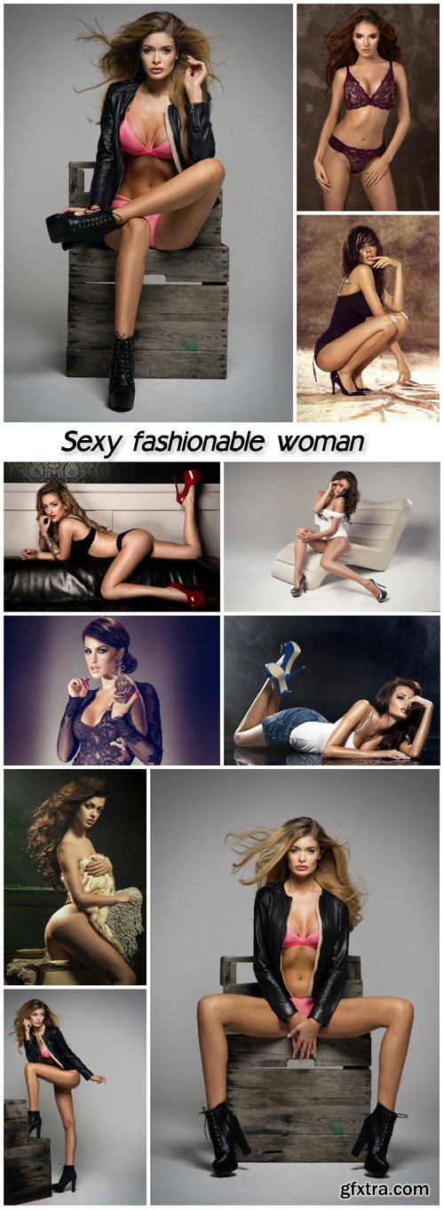 Sexy fashionable woman