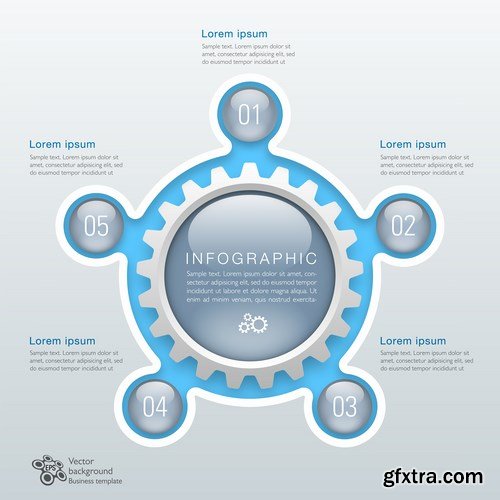 Infographics Design 19 - 25 EPS