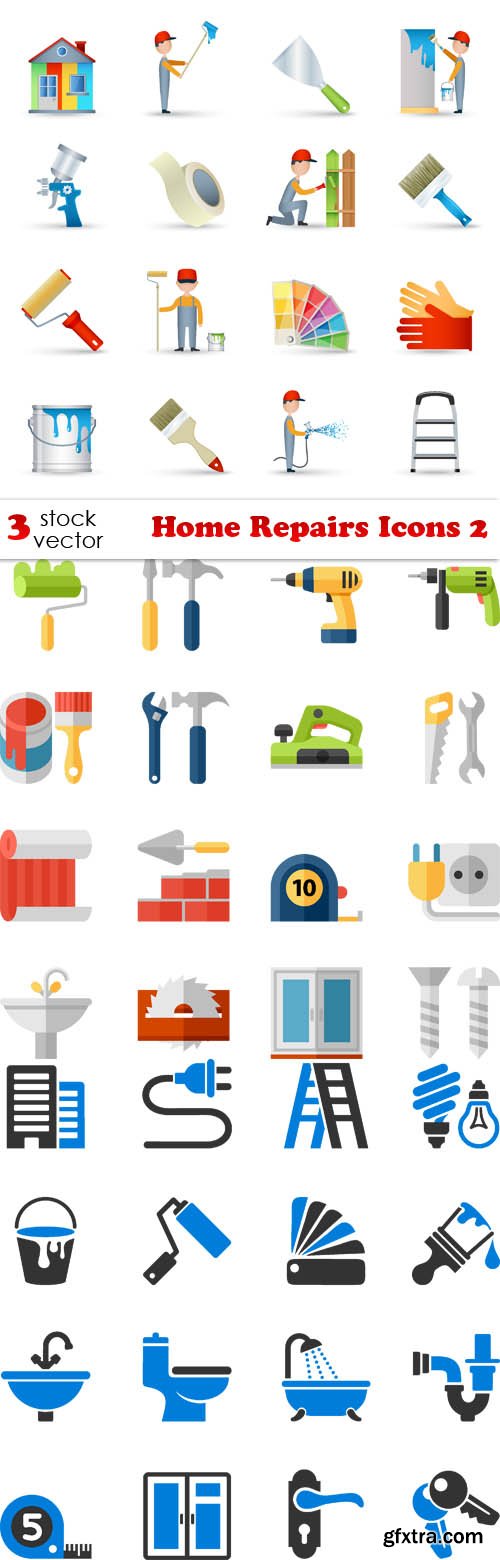 Vectors - Home Repairs Icons 2