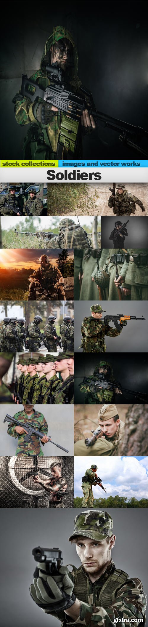 Soldiers, 15 x UHQ JPEG