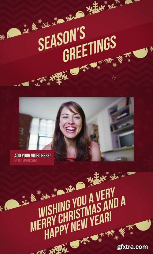 RocketStock - Seasons Greetings After Effects Template