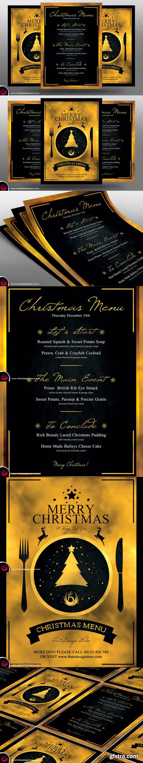 CM - Christmas Menu Template V3 394653