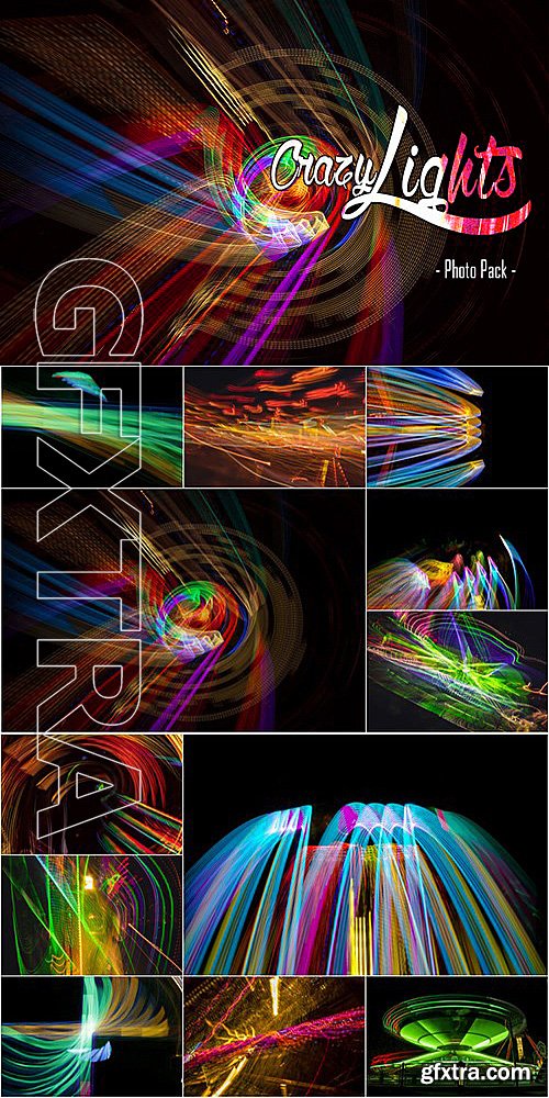 CM - Crazy Lights - 45 Photo Pack 477753