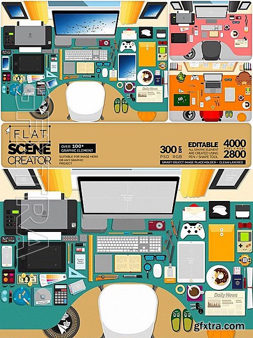 CM - Flat Scene Creator 477712