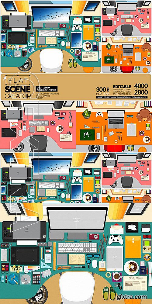 CM - Flat Scene Creator 477712