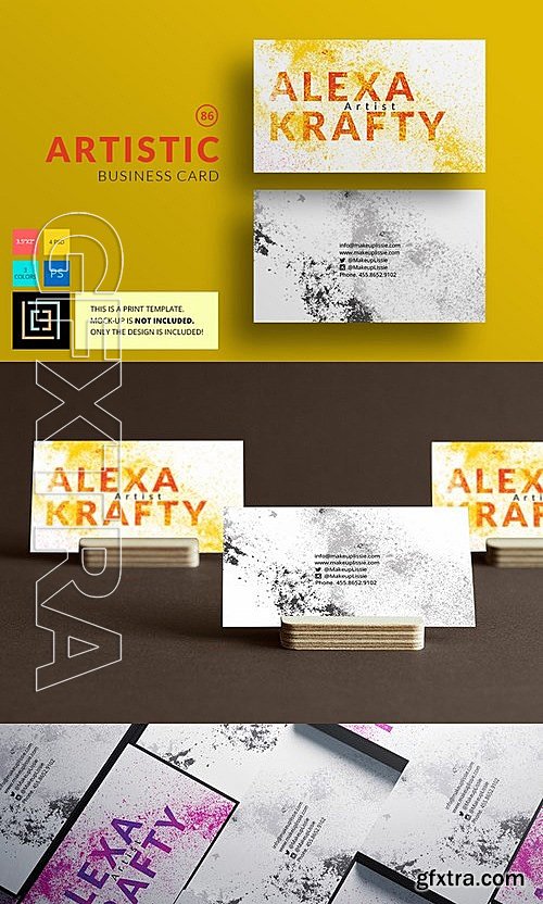 CM - Artistic - Business Card 86 477790