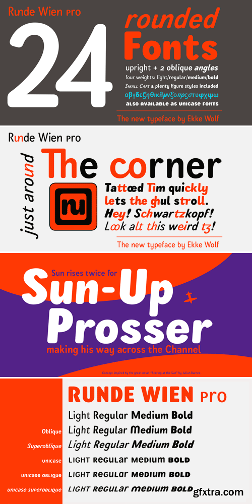 Runde Wien Font Family