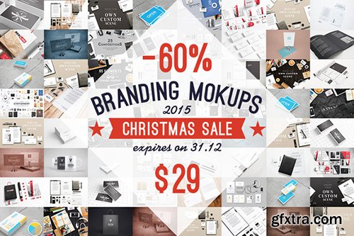 CreativeMarket Branding Mock-up's Pack 478189