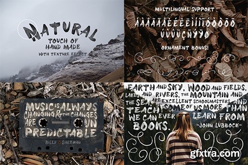 CreativeMarket Brushy Typeface (plus bonus) 477968