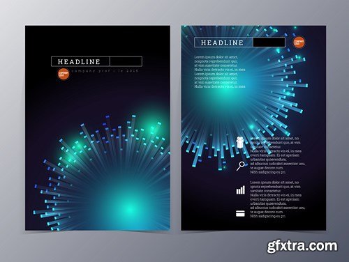 Abstract  Brochure & Design Template - 17xEPS