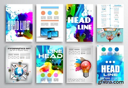 Design Flyer & Corporate Brochures 2 - 15xEPS