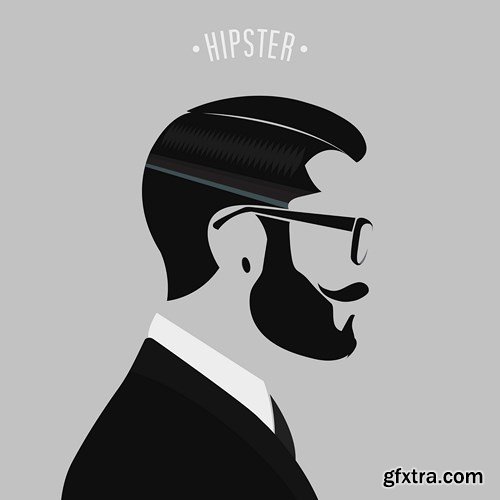 Hipsters Style 2 - 15xEPS