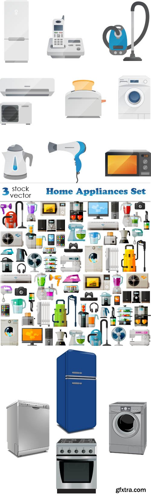 Vectors - Home Appliances Set