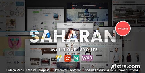 ThemeForest - SAHARAN v1.1.3 - Responsive WordPress Theme - 12755534